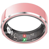 Smart Ring Fitness Tracker with Gesture Camera Control Motion Gaming Pink