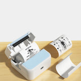 Mini Portable Bluetooth Thermal Sticker Printer for Photos Notes and Gifts Blue