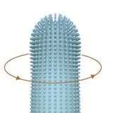 Silicone Pet Finger Toothbrush – Daily Teeth Cleaning for Cats and Dogs Blue