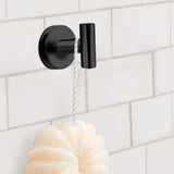 4 Pcs Stainless Steel Bathroom Hardware for Bathroom Wall Mounted Black