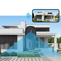 Wireless WiFi Video Doorbell Smart Tuya App Door Ring Intercom Security Bell with Camera