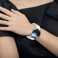 Smart Watch Sleep ECG Monitoring Sport Watch Bluetooth Activity Fitness Tracker for Men Women White