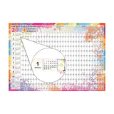 2024 Poster Calendar 365 Days Calendars Yearly Planner Schedule Calendar Style 2