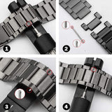 Stainless Steel Watch Band Strap for Samsung Galaxy Watch 6 5 4