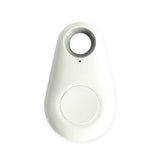 Wireless Smart GPS Tracker Bluetooth Alarm Locator for Kids Pets Wallet Keys Anti Lost White