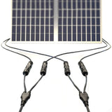 Solar Connectors Y Branch Parallel Adapter Cable