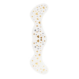 6PCS Glitter Freckles Face Tattoo Water Resistant Gold Party Stickers Style 3