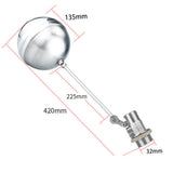 2Pcs Float Valve 304 Stainless Steel for Water Level Float Valves