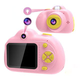 Dual Lens Digital Camera for Kids Video Camera Christmas Birthday Mini Camera Toy Pink