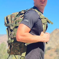 30L Military Backpack Tactical Hiking Camping Rucksack for Outdoor Trekk Travel Green