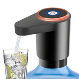 Portable Electric Water Bottle Pump Automatic Dispenser For Home Kitchen - Black