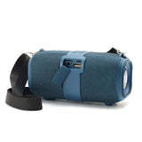 Portable Bluetooth Speakers Wireless Speaker with TF AUX FM for Shower Pool Party Blue