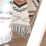 Aztec Style Throw Blanket Bohemian Sofa Blanket Cover for Couch Chair Bed Home Outdoor Beach Travel Style 1