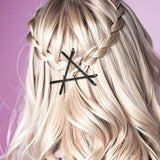U Shaped Hair Clips Kit Hair Pin for Women Bobby Pins For Buns Black