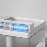 4L Automatic Cat Water Fountain Rechargeable with Sensor White