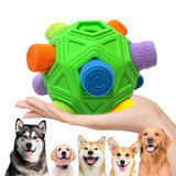 Dog Snuffle Ball Slow Feeder Puzzle Toy for Treats and Snacks Green