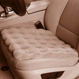 3Pcs Faux Sheepskin Auto Seat Home Cushion Fur Pad Cover Warm Mat Khaki
