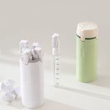 4 in 1 Travel Bottles Dispenser for Shampoo Lotion Green