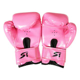 Punching Training Gloves for Sparring Kickboxing Ages 3 to 10 Pink