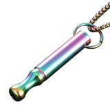 Mint Breathing Necklace with Fidget Ring for Mindful Breathing Colorful