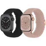 Adjustable Braided Loop Nylon Strap Compatible with Apple Watch Style 3
