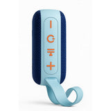 Mini Portable Bluetooth 5.4 Outdoor Speaker IPX4 Waterproof TWS Pairing Navy Blue