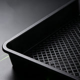 10 PCS Square Fine Hole Seedling Trays for Propagation and Hydroponics