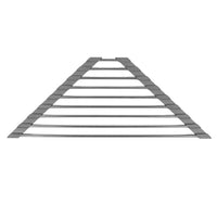 Triangle Dish Drying Rack Roll-Up Over-The-Sink Drainer Organizer for Sink Corners (Copy)