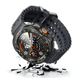 3 in 1 Screen Protector for Samsung Galaxy Watch Ultra 2 47mm with Bezel Ring Black