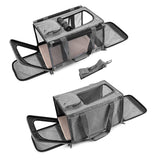 Washable Pet Carrier for Large Cats and Dogs Travel Gray