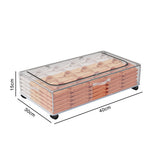 Under Bed Storage Containers with Wheels Drawers for Shoes Clothes and Blankets