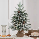 60cm Artificial Christmas Tree Mini  Green Xmas Tree Home Party Decor Style 2