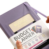 Monthly Budget Planner with Expense Tracker Notebook Undated Bill Organizer Account Book Purple