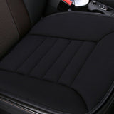 Universal Auto Seat Cushion with Back Support Pillow Ergonomic Lumbar Support Cushion for Drivers Office Staff Black