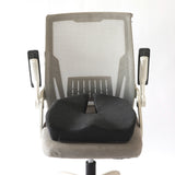 Ergonomic Seat Cushion for Office Chair Long Sitting Pad Pillow for Gaming Chair and Auto Seat Dark Gray