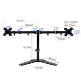 Monitor Stand Arm Desk HD LED TV Mount Bracket Holder Freestanding Style 2