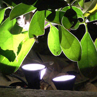 10-in-1 Solar Spot Light Outdoor Waterproof LED Garden Lawn Landscape Path Lamp White