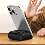 Compatible with Airpods Pro 3 Case Automatic Lock with with Carabiner Clip and Kickstand Black