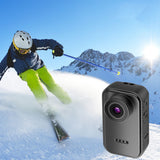 Mini 1080P Action Camera Pet POV Wearable Cam for Outdoor Sports Black