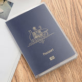 5 Pack Matte Passport Covers with Card Slots Interior Pockets Water Resistant Travel Document Protectors