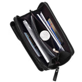 PU Leather Women’s Phone Pouch Crossbody Bag Wallet Black