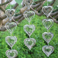 Reflective Hanging Bird Deterrent Rotating Wind Spinner Bird Scare Device Outdoor Decor Style 3