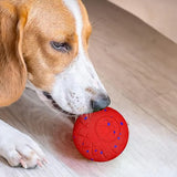 3 Mode Interactive Dog Ball Toy Smart Dog Toy for Medium and Large Dogs Red