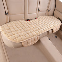 Universal Car Rear Seat Cover Back Seat Protector Mat Beige