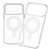Magnetized MagSafe Phone Case – Shockproof Matte Protective Cover for iPhone 17 Pro Max and 17 Air Transparent