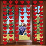 Felt Heart Garland Banner for Valentine's Day Weddings & Party Decorations Style 2