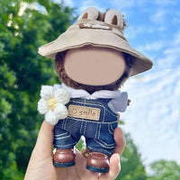 Mini Costume Set for 15cm LABUBU POP MART Doll Clothes Shoes Hats Kit Style 3