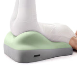 Ergonomic Memory Foam Reading Pillow for Bed and Sofa Green