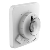 Digital Bathroom Shower Clock with Timer Suction Cup Wall Clock for Bathroom Kitchen White