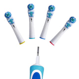 Set of 8Pcs Electric Toothbrush Heads Oral B Compatible Replacement Toothbrush Heads